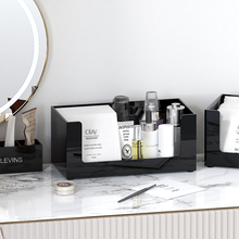 化妆品面膜收纳盒 卫生间洗漱台浴室置物架 家用桌面护肤品整理盒